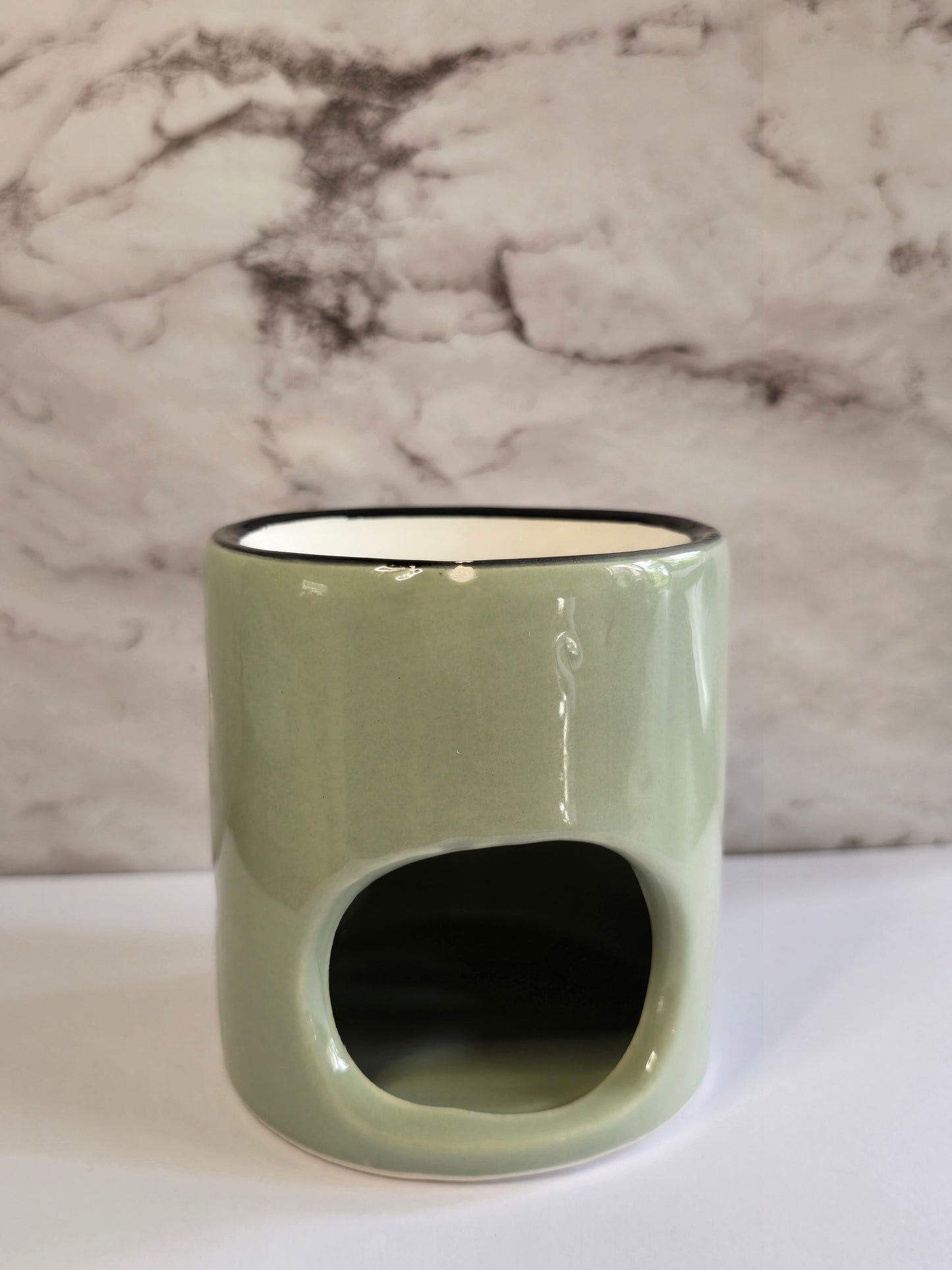Groene wax brander