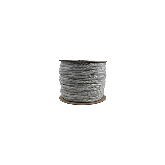 Glasvezelkoord 25 mm 1 m wit